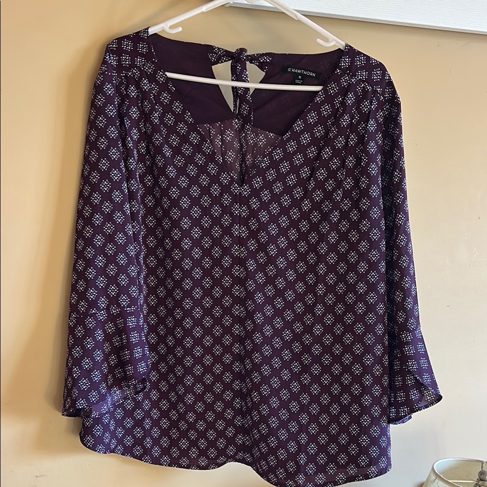 Charter Club Purple Women's Top